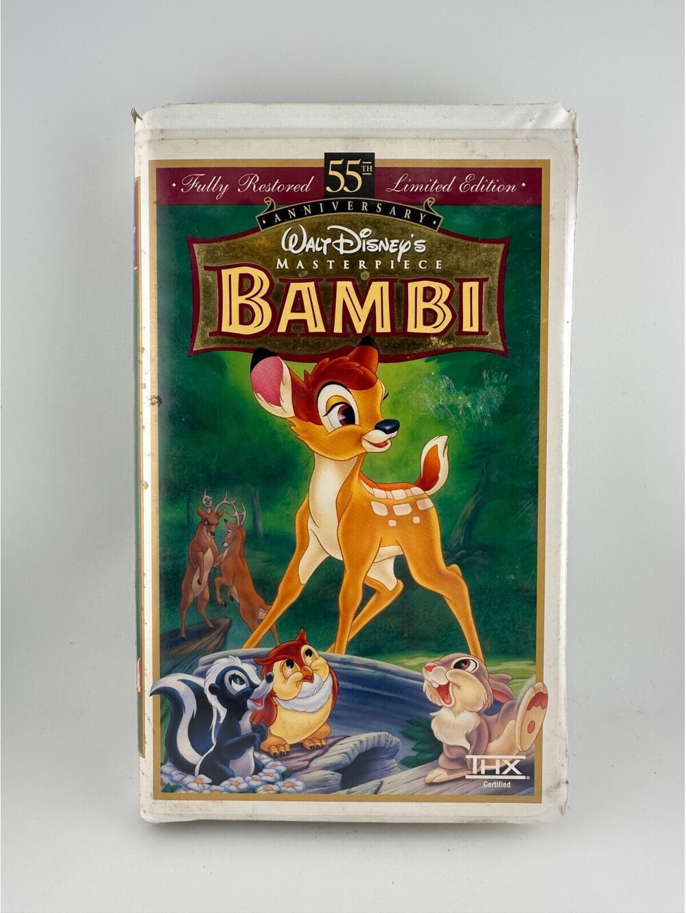 Walt Disney's Bambi 55th Anniversary Masterpiece VHS Tape